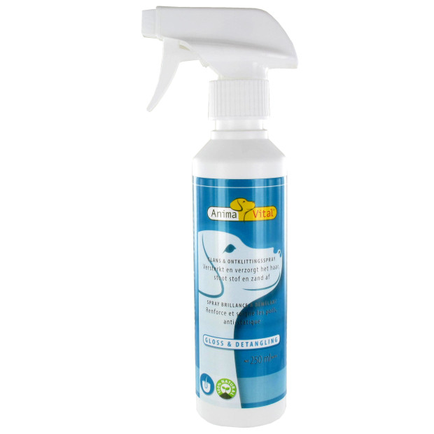 Spray Naturel Brillance Et Demelant Pour Chiens Et Chats Animavital