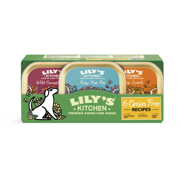 Pâtées pour chien adulte Lily's Kitchen - Multipack Recettes sans céréales