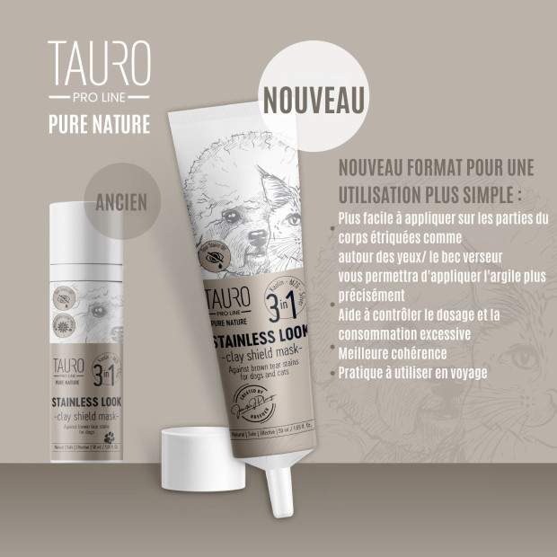 Masque 3en1 spécial tâches Tauro Pro Line