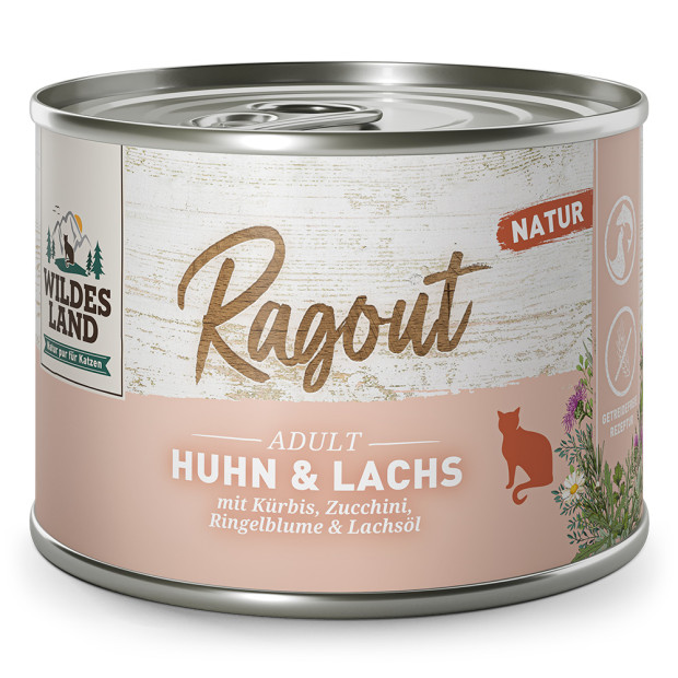 Pâtée ragout pour chats Wildes Land