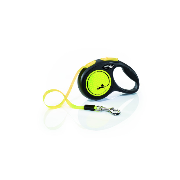 Laisse Flexi Tape Neon ruban fluo