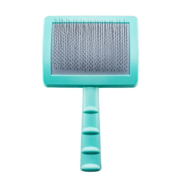 Brosse carde plastique menthe Tauro Pro Line