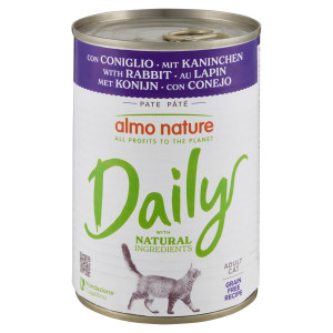 Boites pour chats sans céréales 400g Daily Almo Nature