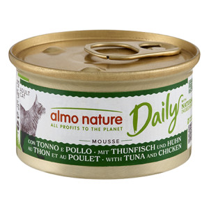 Daily grain free boites pour chats 85g Almo Nature