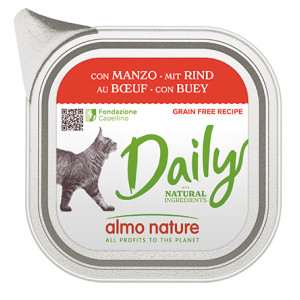 Daily Grain Free pâtée pour chats 100g  Almo Nature