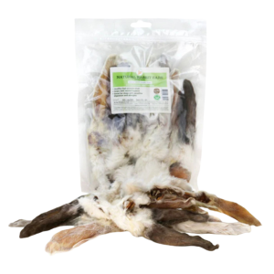 Oreilles de lapin avec poils